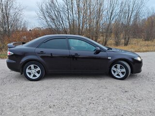 2007 Mazda 6 I (GG) Рестайлинг, чёрный, 780000 рублей, вид 2