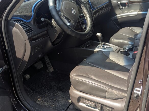 2012 Hyundai Santa Fe II Рестайлинг, пурпурный, 1350000 рублей - вид 9