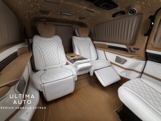 2025 Mercedes-Benz V-Класс Extra Long 300 d экстра длинный III (W447) Рестайлинг 2, чёрный, 24450000 рублей, вид 5