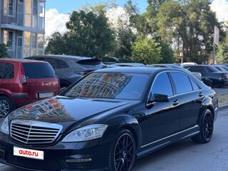 2008 Mercedes-Benz S-Класс 550 Long V (W221), чёрный, 1550000 рублей, вид 2