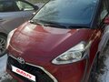 2019 Toyota Sienta II Рестайлинг, красный, 1480000 рублей - вид 3