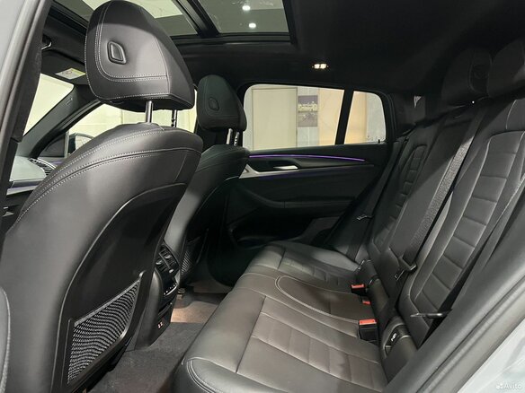 2022 BMW X4 20i II (G02) Рестайлинг, серый - вид 6