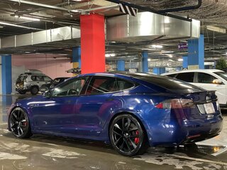 2017 Tesla Model S P100D I Рестайлинг, синий, 3450000 рублей, вид 5