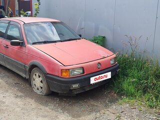 1989 Volkswagen Passat B3, красный, 90000 рублей, вид 3