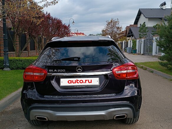 2015 Mercedes-Benz GLA 200 I (X156), фиолетовый, 1900000 рублей - вид 9