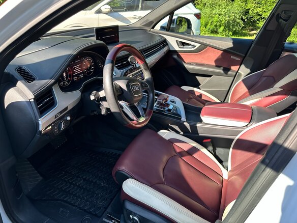 2016 Audi Q7 II (4M), белый, 4950000 рублей - вид 6