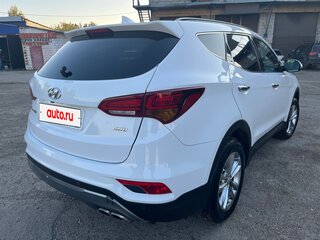 2017 Hyundai Santa Fe III Рестайлинг, белый, 2350000 рублей, вид 4