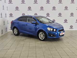 2013 Chevrolet Aveo II, синий, 407000 рублей, вид 3