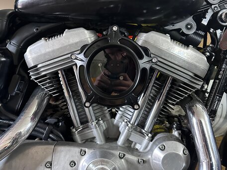 2011 Harley-Davidson Sportster 883, чёрный, 560000 рублей, вид 5