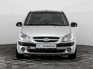 2007 Hyundai Getz I Рестайлинг, серебристый, 449000 рублей, вид 2