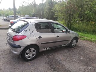 1999 Peugeot 206, серебристый, 200000 рублей, вид 2