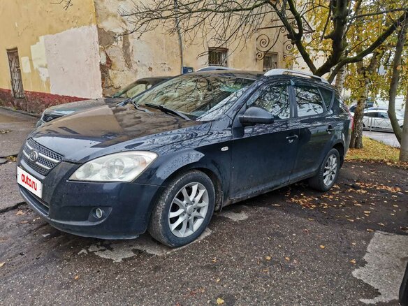 2008 Kia Ceed I, чёрный, 460000 рублей