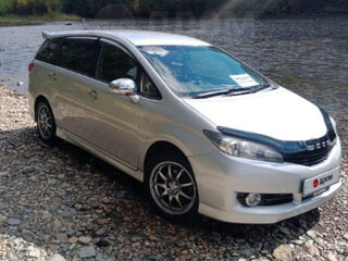 2010 Toyota Wish II, серебристый, 1000000 рублей, вид 3