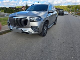 2022 Mercedes-Benz GLS 450 II (X167), серый, 7600000 рублей, вид 4