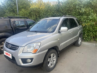 2009 Kia Sportage II Рестайлинг, серебристый, 920000 рублей, вид 1