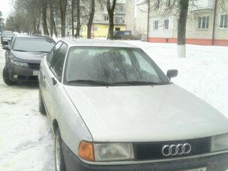 1989 Audi 80 IV (B3), серебристый, 90000 рублей, вид 1