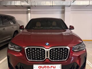 2021 BMW X4 20i II (G02) Рестайлинг, красный, 6200000 рублей, вид 1