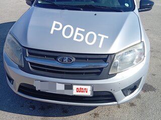 2015 Lada (ВАЗ) Granta I, серебристый, 580000 рублей, вид 3