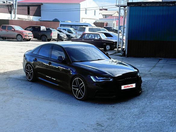 2013 Audi A6 IV (C7), чёрный, 2200000 рублей - вид 10