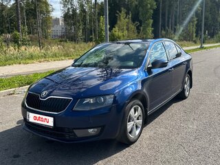 2015 Skoda Octavia III (A7), синий, 1350000 рублей, вид 1