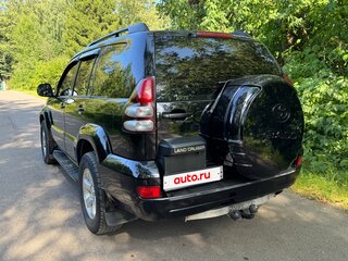 2003 Toyota Land Cruiser Prado 4-speed 120 Series, чёрный, 1950000 рублей, вид 3
