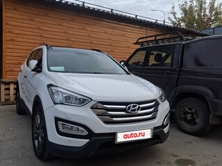 2013 Hyundai Santa Fe III, белый, 1850000 рублей, вид 4