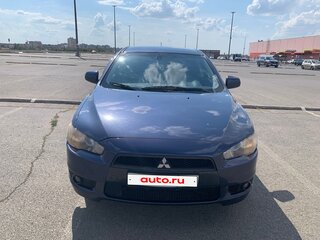 2008 Mitsubishi Lancer X, синий, 670000 рублей, вид 2