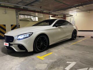 2017 Mercedes-Benz S-Класс 500 VI (W222, C217), белый, 5000000 рублей, вид 1