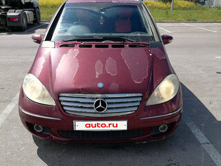 2005 Mercedes-Benz A-Класс 170 II (W169), пурпурный, 270000 рублей, вид 2