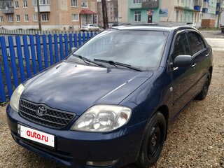 2003 Toyota Corolla IX (E120, E130), синий, 380000 рублей, вид 1