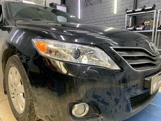 2011 Toyota Camry VI (XV40) Рестайлинг, чёрный, 1550000 рублей, вид 3