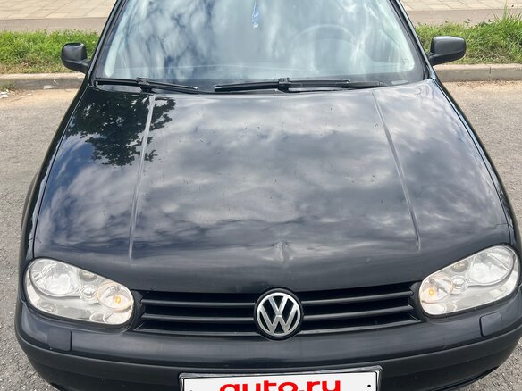 2003 Volkswagen Golf IV, чёрный - вид 2