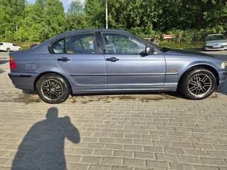 1998 BMW 3 серии 318i IV (E46), голубой, 550000 рублей, вид 4
