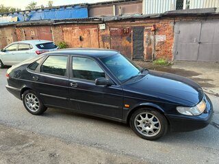 1997 Saab 900 II, синий, 250000 рублей, вид 4