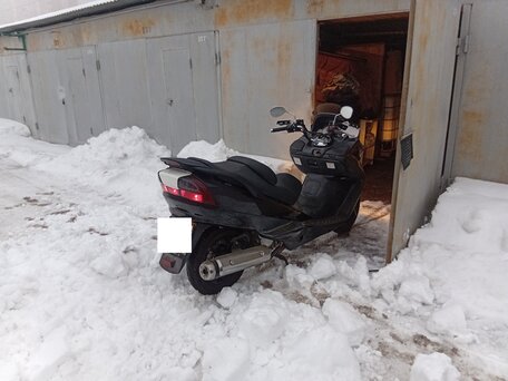 2003 Suzuki Burgman (SkyWave) 250, чёрный, 215000 рублей, вид 3