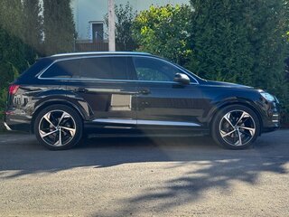 2017 Audi Q7 II (4M), чёрный, 2900000 рублей, вид 4