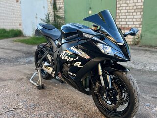 2011 Kawasaki ZX-10R Ninja, чёрный, 850000 рублей, вид 4