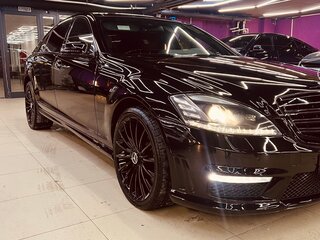 2007 Mercedes-Benz S-Класс AMG 63 AMG II (W221), чёрный, 1750000 рублей, вид 2