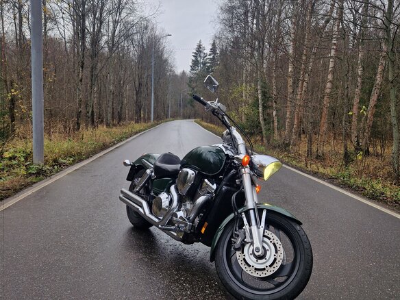 2003 Honda VTX 1800, зелёный, 690000 рублей - вид 5
