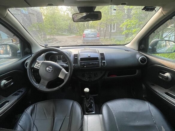 2007 Nissan Note I, серебристый, 320000 рублей - вид 10