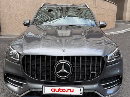 2020 Mercedes-Benz GLS 450 II (X167), серый, 7400000 рублей, вид 2