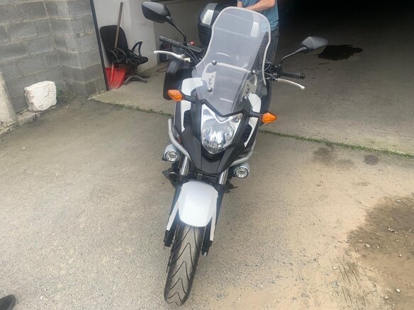 2013 Honda NC 700X, белый, 600000 рублей