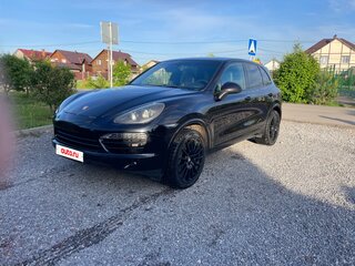 2013 Porsche Cayenne Diesel II (958), чёрный, 2650000 рублей, вид 1