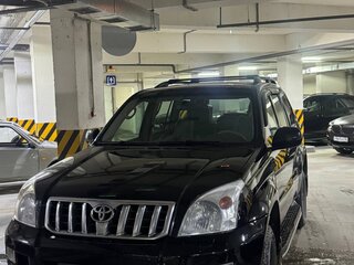 2005 Toyota Land Cruiser Prado 5-speed 120 Series, чёрный, 1650000 рублей, вид 1
