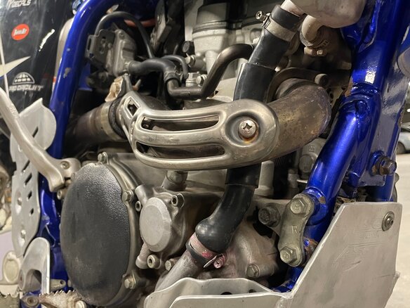 2007 Yamaha WR250F, синий, 320000 рублей - вид 12