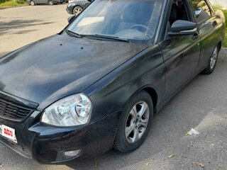 2007 Lada (ВАЗ) Priora I, чёрный, 190000 рублей, вид 1