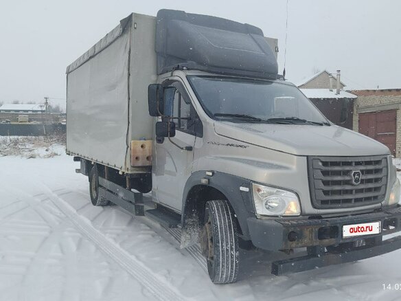 2018 ГАЗ ГАЗон Next, серебристый, 1400000 рублей