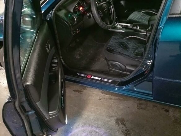 2007 Mazda 6 I (GG) Рестайлинг, синий, 610000 рублей - вид 17