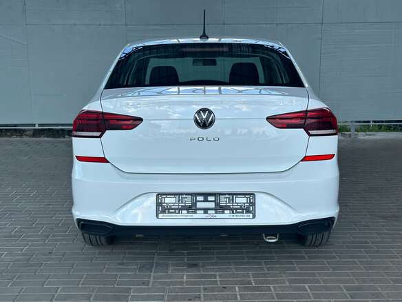 2021 Volkswagen Polo VI, белый - вид 5
