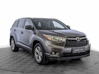 2014 Toyota Highlander III (XU50), серый, 2975000 рублей, вид 3